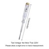 4PCS Voltage Pen Flat Screwdriver, Length 125mm, 2 in 1