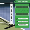 Regulation Size 22 FT Pickleball Net Set with Metal Frame