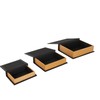 Deco 79 Faux Leather Decorative Box Book Shaped Book Shaped