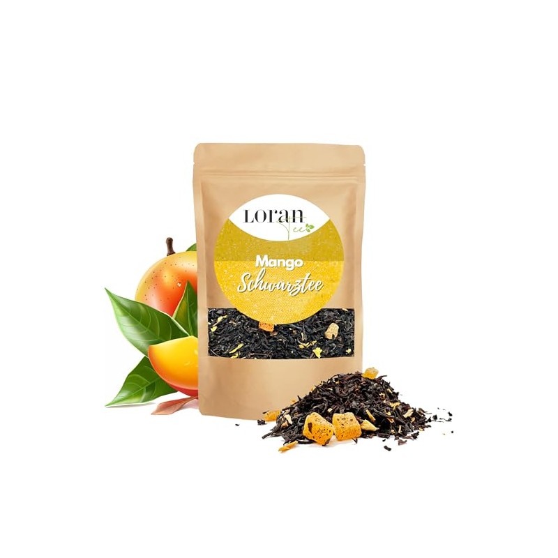 Loran Tee - Black Tea Mango, 100 g, Premium Quality,