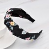 Headbands for Women Wide Solid Color Elastic 6 Packs Mixed