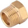 Freeman B3814RP 3/8-Inch by 1/4-Inch Reduce Plug, Brass