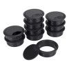 HERRAJES GUERRERO+ Tapón Pasa Cables Para Escritorio Mesa Barra 10