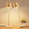 YIBEN LED Rechargeable Cordless Table Lamp, Battery 6000mAh USB LED