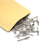 ISPINNER 100 remaches de acero inoxidable de 1/8 x 1/4