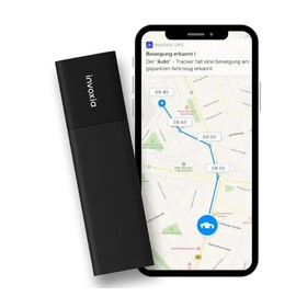 Invoxia GPS Tracker Edition 2026 – wasserdicht, verbesserte GPS-Genauigkeit, USB-C – Netzwerk-Abonnement inklusive 3 Jahre – Live-Lokalisierung, Diebstahl- & Bewegungsalarm – Autos, Motorräder