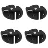 4 Sets Boat Cabinet Twist Latch Reinforced Nylon 59mm Round