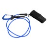 Freediving Lanyard Leash Diving Safety Rope Cable with Wristband Carabiner