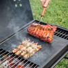 InnovaGoods Mat Non Stick Oven and BBQ Grill, Fiberglass, Black,