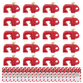 Dedjgoo Circuit Breaker Lockout Breakers Lockout Universal Electrical Fit for Lock Out Tag Out Set