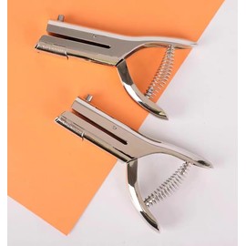 Magnoloran Hole Punch, Single Hole Punch Heavy Duty Hole Puncher Handheld Paper Punch Hole Puncher Single Small Hole Punch One Hole Punch for Crafts Paper Cards Tags Scrapbook-1/8 inch (3mm)