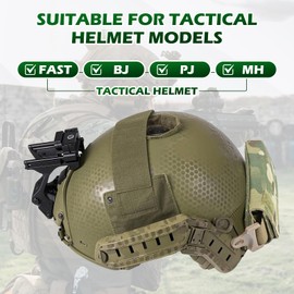 Lpoip Nvg Counterweight，Tactical Helmet Accessories，Helmet Counterbalance Weight Bag for Fast BJ PJ MH Tactical Helmets (Mud Camouflage)