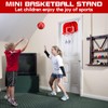 Tatxmalv Mini Indoor Basketball Hoop Set, Children's Outdoor Basketball Hoop