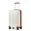 Kono Small 20" Expandable Carry On Luggage with Spinner Wheels