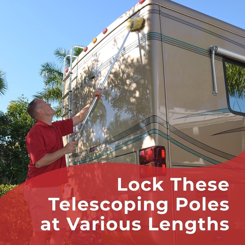 Shurhold 833 6' Telescoping Extension Handle with 40"-72" Locking Length