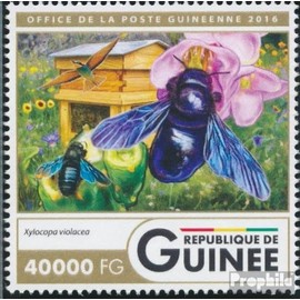 Prophila Collection Guinea 11935 (kompl. Ausgabe) postfrisch ** MNH 2016 Bienen (Briefmarken für Sammler) Wirbellose Tiere Sonstige (Insekten, Schnecken, Bienen …)