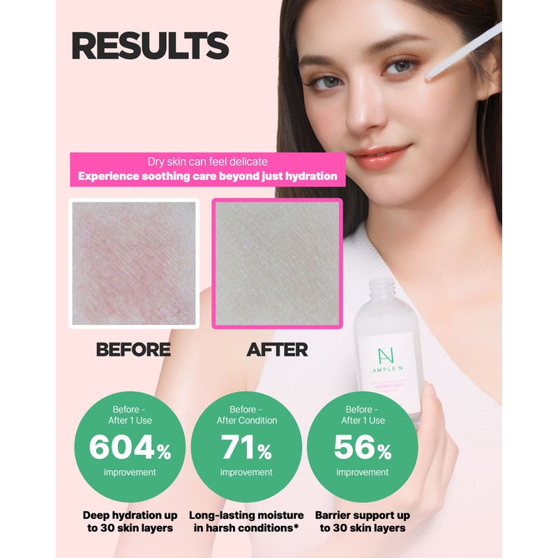 AMPLE:N [AMPLE:N]*size up* Ceramide Shot Ampoule 100ml