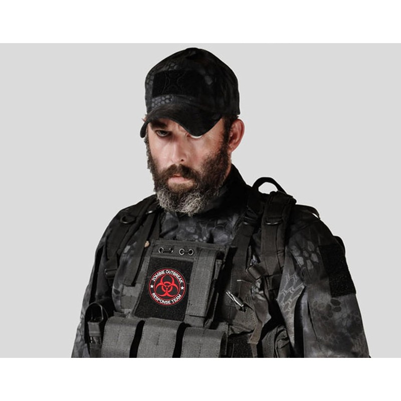PHOENIX IKKI Zombie Outbreak Zombie Outbreak Response Team Biohazard Embroidered