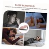 OHPHCALL Memory Eye Mask Breathable Lightproof Sleep Cover for Travel