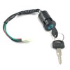 UNIVERSAL SCHLOSSSATZ - ZÜNDSCHLOSS 12VOLT 4-PIN/CHINA ROLLER/BUGGY/ATV/QUAD / 2- &