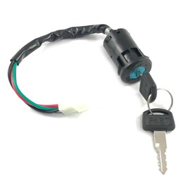UNIVERSAL SCHLOSSSATZ - ZÜNDSCHLOSS 12VOLT 4-PIN/CHINA ROLLER/BUGGY/ATV/QUAD / 2- & 4-TAKT GY6