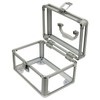 ROC Cases Clear Plastic Storage Carry Case 200x140x140mm Arts and