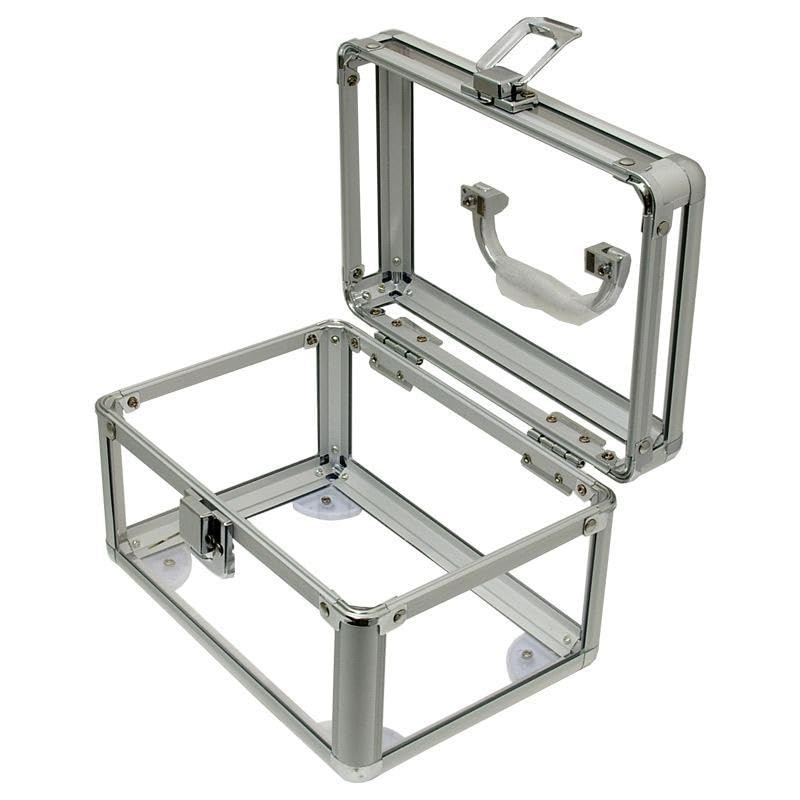 ROC Cases Clear Plastic Storage Carry Case 200x140x140mm Arts and