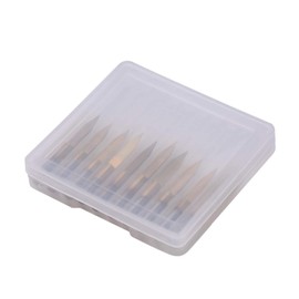 10pcs Carbide PCB Engraving Bits, High Precision 30 Degree CNC Router Bits 1/8 Inch Shank