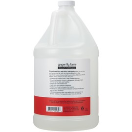 Ginger Lily Farms Salon Formula FrizzGuard Pro Anti-Frizz Hairspray for Frizzy Hair, 100% Vegan & Cruelty-Free, 1 Gallon (128 fl oz) Refill