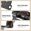 10 Pack 5 Pair Black Cabinet Hinges - 1/2 inch
