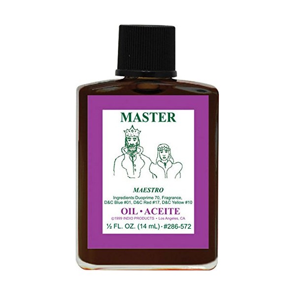 (1Pack) Indio Products Spiritual Anointing Oil- Master 1/2oz