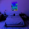 Surf Reef - Laminated - Blacklight Poster - 23.5" x