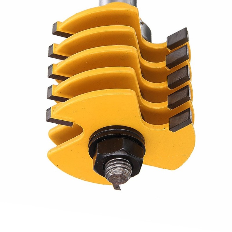 Yakamoz Professional Adjustable 1/2 Shank Finger Joint Router Bit with