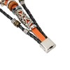 for Xiaomi Mi Band 7 Leather Strap Metal Snap Retro