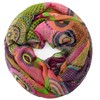 Gloop Women's Scarf Loop Scarf Fine Knit Loop with Ethnic