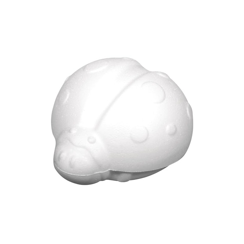 Rayher 30081000 Polystyrene Ladybird 11.5 x 5 cm