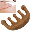 Wood Massage Comb Sandalwood Scraping Scalp Massage Comb for Head