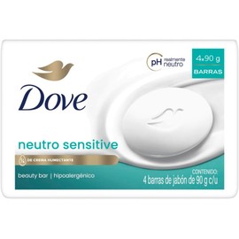 Dove Neutro Sensitive para piel altamente sensible Jabón de tocador compuesto 4x90g