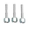 20PCS Air Conditioning Hose Barb Fitting Straight Aluminum High Strength
