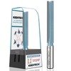KEENTECH Carbide Tipped Extra Long Straight Router Bit, 1/2 Inch