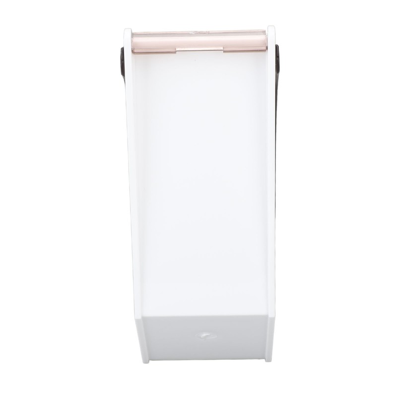 Fan Shape Storage Box with Dustproof Cover Compact Acrylic Filter