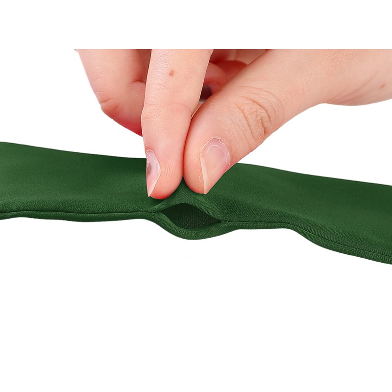 Allegra K Women's Scarf, Solid, Long, OL, Fashion,, green