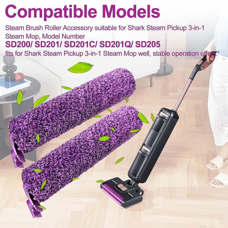 The zowu Brush Roller Kit Fits for Shark Steam Pickup
