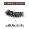 Eyelashes with Glue, Strip False Lashes, Natural Thick Volume Eyelashes,