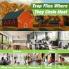 Qualirey 30 Pack XL Window Fly Traps for Indoors, Extra