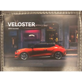 2019 HYUNDAI VELOSTER 12-page Original Sales Brochure