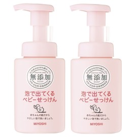 [Set Item] Miyoshi Soap Baby Soap with Additive-Free Foam Pump, 8.5 fl oz (250 ml), Set of 2