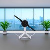 HFZ 3D Hologram Fan with Transparent Protective Cover,WiFi & App-Controlled,