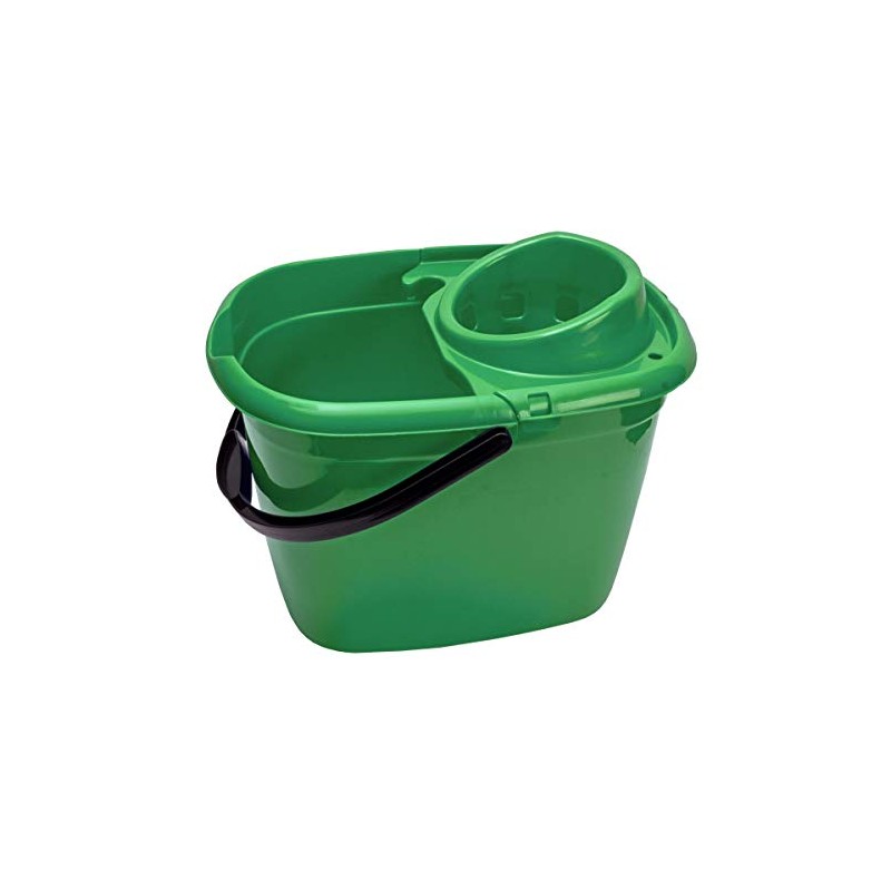 Abbey Plastic Mop Bucket with Wringer 12 Litre – Floor