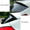 1pair Rear Window Side Spoiler Replacement for Ford Focus Hatchback